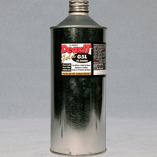 Decapante desoxidante - DeoxIT® Gold, #G5L-32A - CAIG - para trabajos de limpieza / para metal