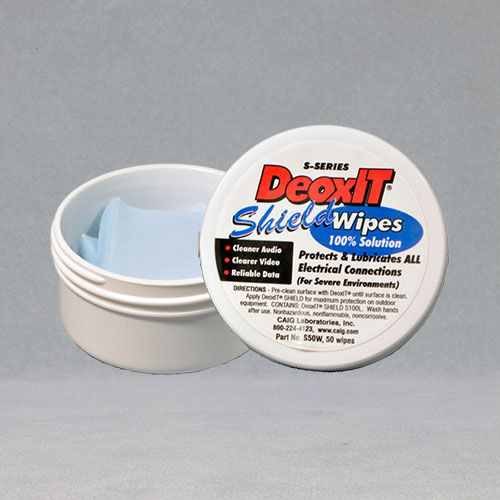 Toallita limpiadora - DeoxIT® Shield, #S50W - CAIG