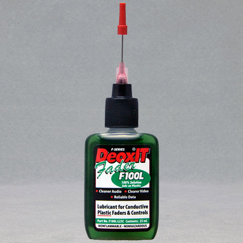 Producto de limpieza para la electrónica - DeoxIT® Fader, #F100L-L25C - CAIG - de metales / para plástico / lubricante