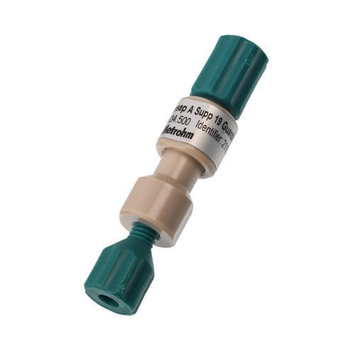 Columna de cromatografía iónica - Metrosep A Supp 19 Guard/4.0 - Metrohm - de PEEK