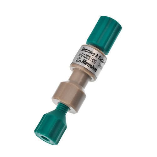 Columna de cromatografía IC - Metrosep A Supp 18 Guard/4.0 - Metrohm - de PEEK