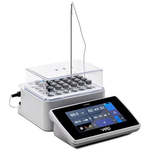 Termobloque para probetas - ECODryBlock - VELP - compacto / digital / con pantalla táctil