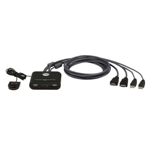 Switch KVM 2 puertos - CS22HF - ATEN