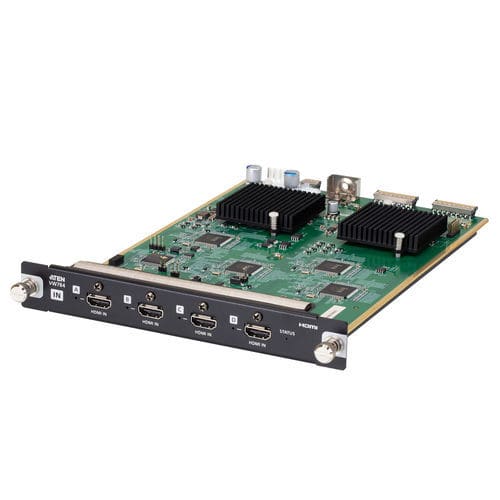 Tarjeta de entrada digital - VW784 - ATEN - HDMI / multivías / de pared