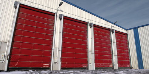 Puerta enrollable - VL 5000 Enduro - NERGECO - para exteriores / rápida / de seguridad