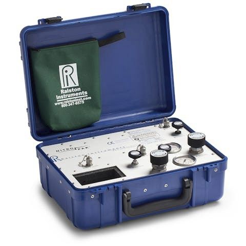 Sistema de calibración de presión - Nitropak  - Ralston - para analizador de aire / para manómetro / para analizador de óxidos de nitrógeno (NOx)