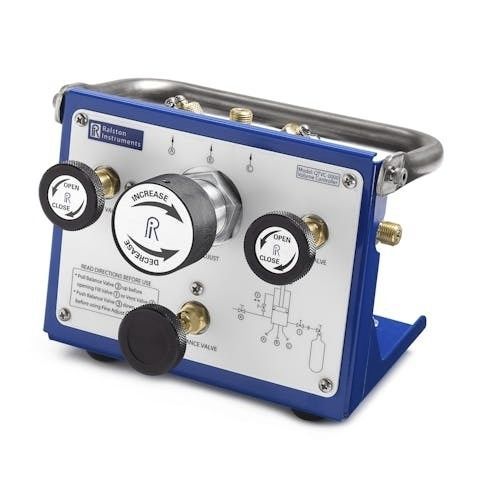 Controlador de presión de gas - QTVC  series - Ralston - para calibración de presión / de alta precisión / baja presión