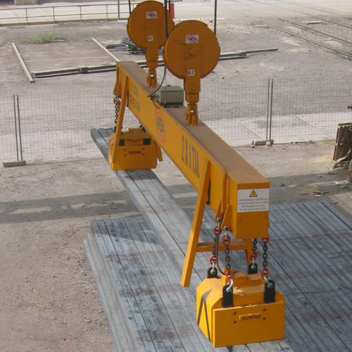 Electroimán de elevación para el manejo de palanquillas - FELEMAMG - con conmutación eléctrica / de manipulación / con batería