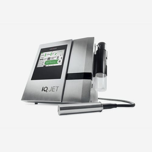 Aparato de marcado y codificación de inyección de tinta - IQJET - Leibinger - de cajas de cartón / para textiles / para vidrio