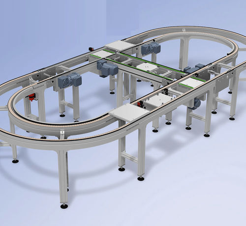 Sistema de transferencia para palés - Versamove series - Maschinenbau Kitz GmbH - para línea de montaje / para la industria / de posicionamiento