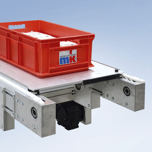 Transportador con ruedecillas - SRF-P 2012 - Maschinenbau Kitz GmbH - con cadena / horizontal / de transporte