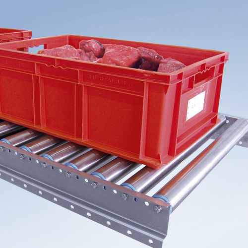 Transportador de rodillos - RBS-I  - Maschinenbau Kitz GmbH - curvo / recto / de transporte