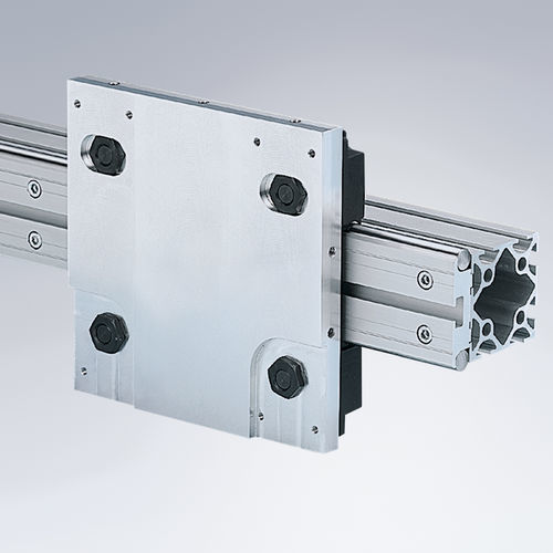 Guía lineal con ruedecillas - LZR - Maschinenbau Kitz GmbH - con velocidad de desplazamiento elevada