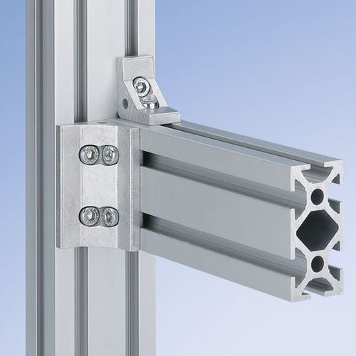 Elemento de fijación para perfiles de aluminio - Maschinenbau Kitz GmbH - metalizado