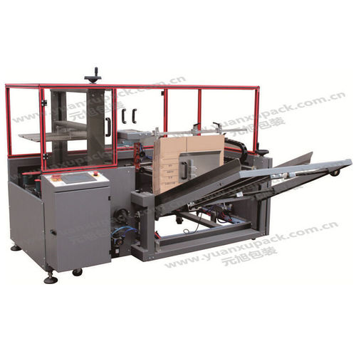 Formadora de cajas de cartón automática - YKX-01 - Yuanxu Packing(shanghai) Machinery Co., LTD - cinta adhesiva / de baja cadencia