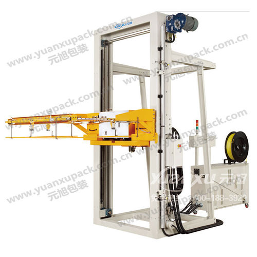 Flejadora semiautomática - YK-04A - Yuanxu Packing(shanghai) Machinery Co., LTD - de palés / horizontal