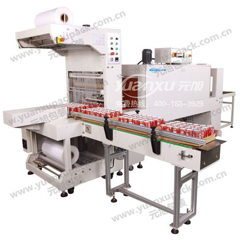Retractiladora automática - YK-L6030 + YK-LS6040 - Yuanxu Packing(shanghai) Machinery Co., LTD - de bebidas / para cerveza / para cajas de cartón