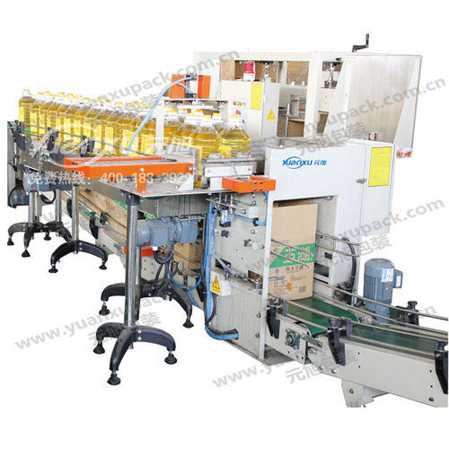 Encajadora de carga superior - YK-ZX05 - Yuanxu Packing(shanghai) Machinery Co., LTD - automática / para productos cosméticos / para aceite