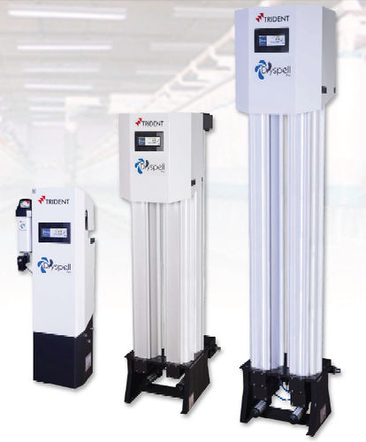 Secador de aire comprimido por adsorción sin aporte de calor - Dryspell Plus - Trident Pneumatics Pvt Ltd - compacto / de alta eficacia