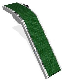 Transportador de banda - Soco System - reclinable / en L / de transporte