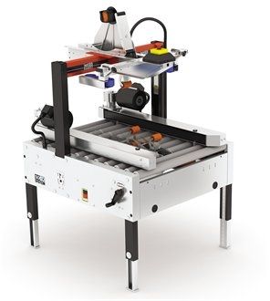 Precintadora de cajas de cartón de doble solapa - T-2000 series - Soco System - cinta adhesiva
