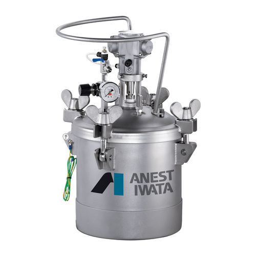 Cuba de manipulación - PET series - Anest Iwata - de acero inoxidable / a presión / con agitador