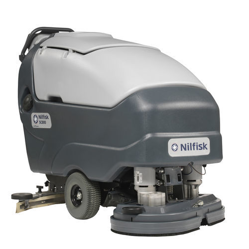 Fregadora con operador a pie - SC800 series - Nilfisk - alimentada por batería / compacta