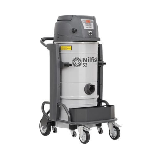 Aspirador industrial - S3 series - Nilfisk - en seco / para materiales húmedos / de polvo fino