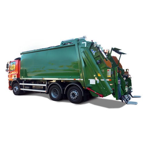 Volteador de contenedores de basura hidráulico - Olympus EuroTRADE - Dennis Eagle