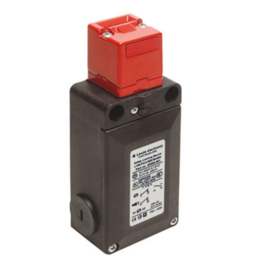 Dispositivo de bloqueo para la seguridad - L100-P4C3-M20-SLM24 - Leuze - para el control de interruptores