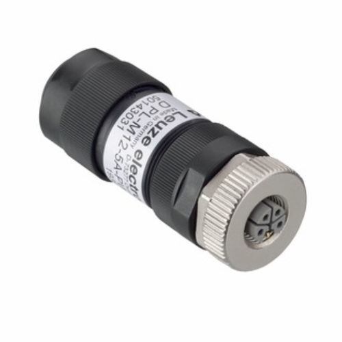 Adaptador roscado - D PL-M12-5A-PWR - Leuze - de comunicación