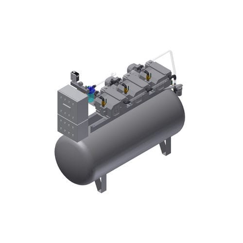 Grupo de vacío lubricado - MEDEVICE 3×41  - Srl - para uso médico