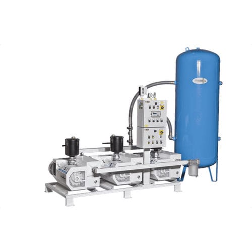 Grupo de vacío lubricado - MEDEVICE 3×220 - Srl - para uso médico / vertical