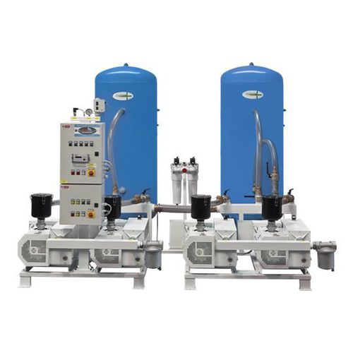 Grupo de vacío lubricado - MEDEVICE 3×340 - Srl - para uso médico / vertical