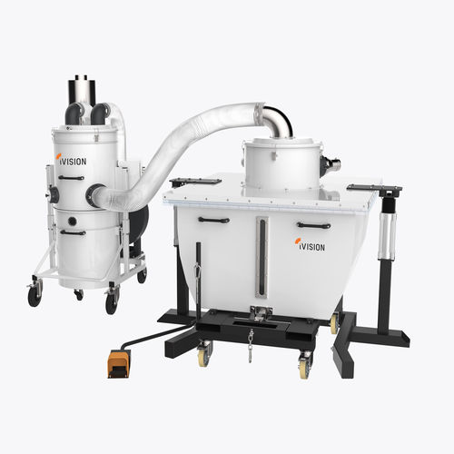 Aspirador industrial - iV CUSTOM - iVision Vacuum - de virutas / trifásico / neumático