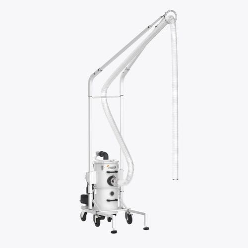 Aspirador industrial - iV1 FLAT TABLE - iVision Vacuum - de virutas / trifásico / neumático