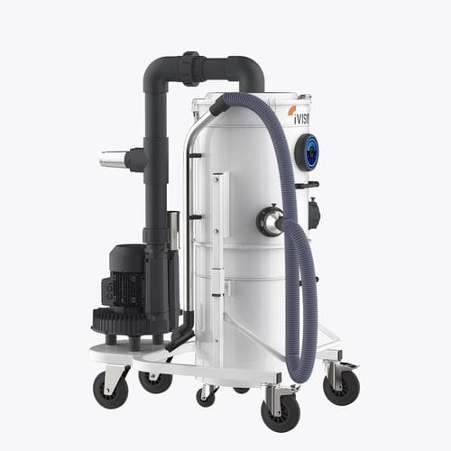 Aspirador industrial - iV CUSTOM CLEAN - iVision Vacuum - de virutas / trifásico / móvil
