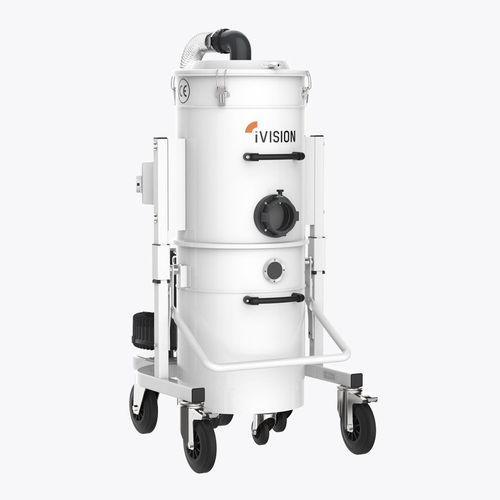 Aspirador industrial - iV2 CLEAN - iVision Vacuum - en seco / para materiales húmedos / trifásico
