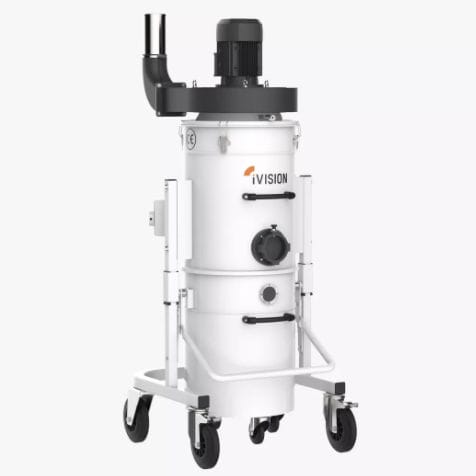 Aspirador industrial - iV2  - iVision Vacuum - de virutas / trifásico / neumático