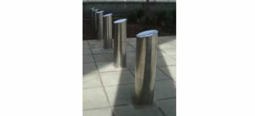 Bolardo fijo con empotramiento de poca profundidad - ø 245 mm, 1 050 mm, PAS 68 - Frontier-Pitts