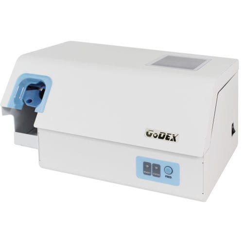Etiquetadora automática - GTL-100 - godex - para equipamiento médico / para tuberías / para aplicación en el lateral del producto