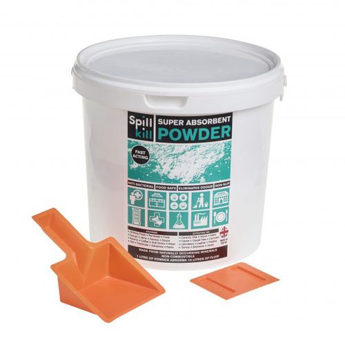 Absorbente en polvo - SK-03-114 - Fosse Liquitrol - de aceite / de agua / universal