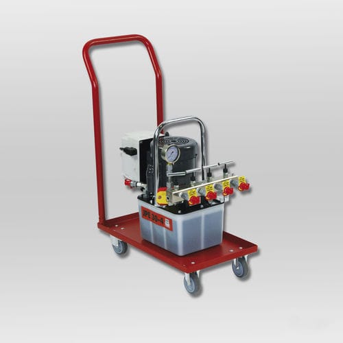 Bomba hidráulica con motor eléctrico - JPE 30/4 NVR - JUNG Hebe- und Transporttechnik GmbH - de manipulación / con control remoto / móvil