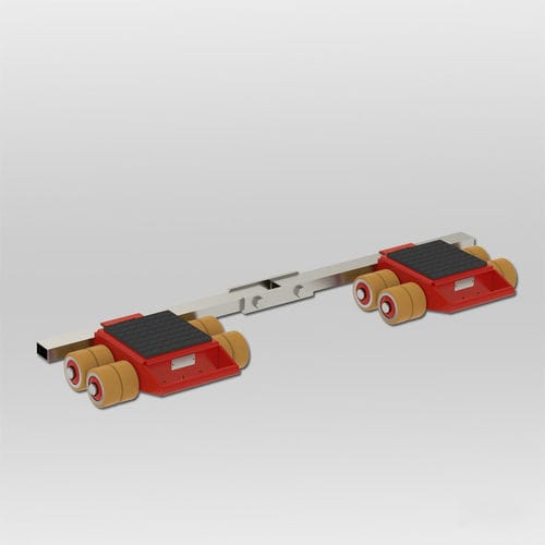 Rodador para carga pesada - JFB 10 K  - JUNG Hebe- und Transporttechnik GmbH - para transporte / manual