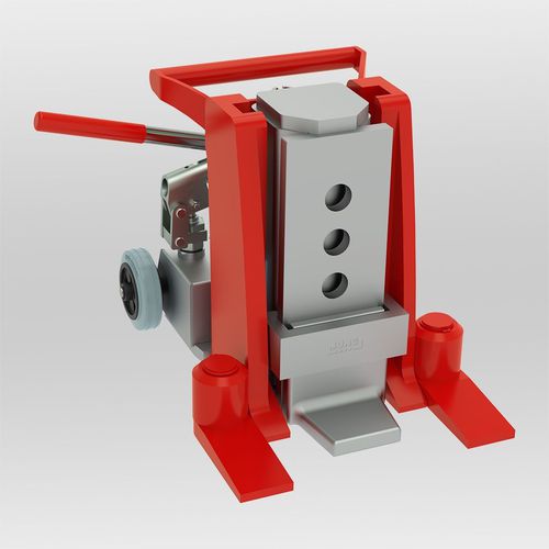 Gato hidráulico - JH 20 G plus - JUNG Hebe- und Transporttechnik GmbH - de uña / 20 toneladas / de acero