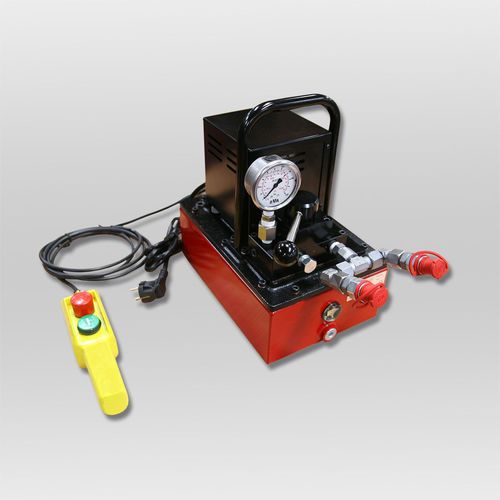 Bomba hidráulica eléctrica - JPE 20/2 - JUNG Hebe- und Transporttechnik GmbH - de manipulación / con control remoto / de 2 etapas