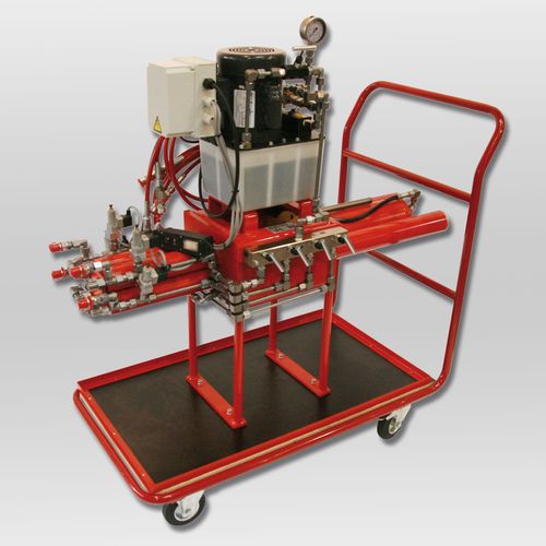 Grupo hidráulico con motor eléctrico - JD 80 E+ VS - JUNG Hebe- und Transporttechnik GmbH - para fardos / de elevación / móvil