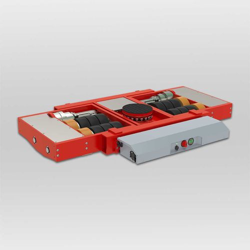 Rodador para carga pesada - JLA-e 25/50 H - JUNG Hebe- und Transporttechnik GmbH - para transporte / 360° / alimentado por batería