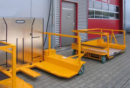 Transpaleta manual - JDC 14 - JUNG Hebe- und Transporttechnik GmbH - para entorno peligroso / antideflagrante / de carga