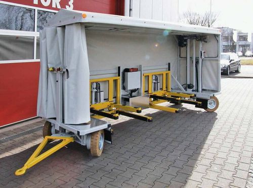 Carretilla motorizada - JDC - JUNG Hebe- und Transporttechnik GmbH - de transporte / neumática